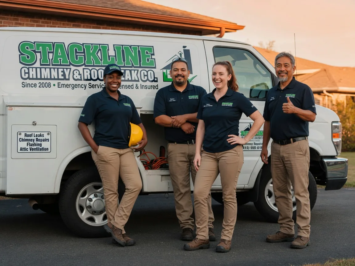 Chimney flashing repair company in Peru, VT